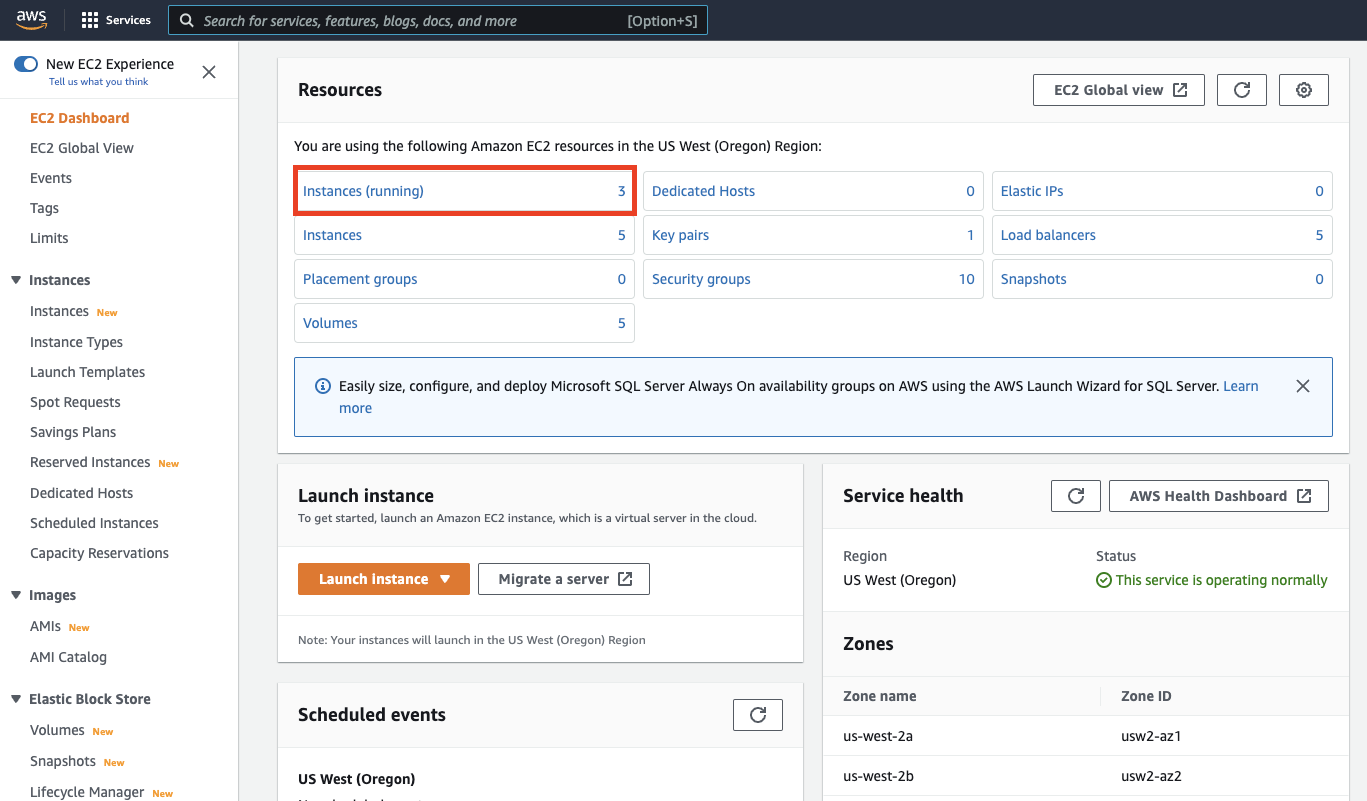 AWS EC2 Instances