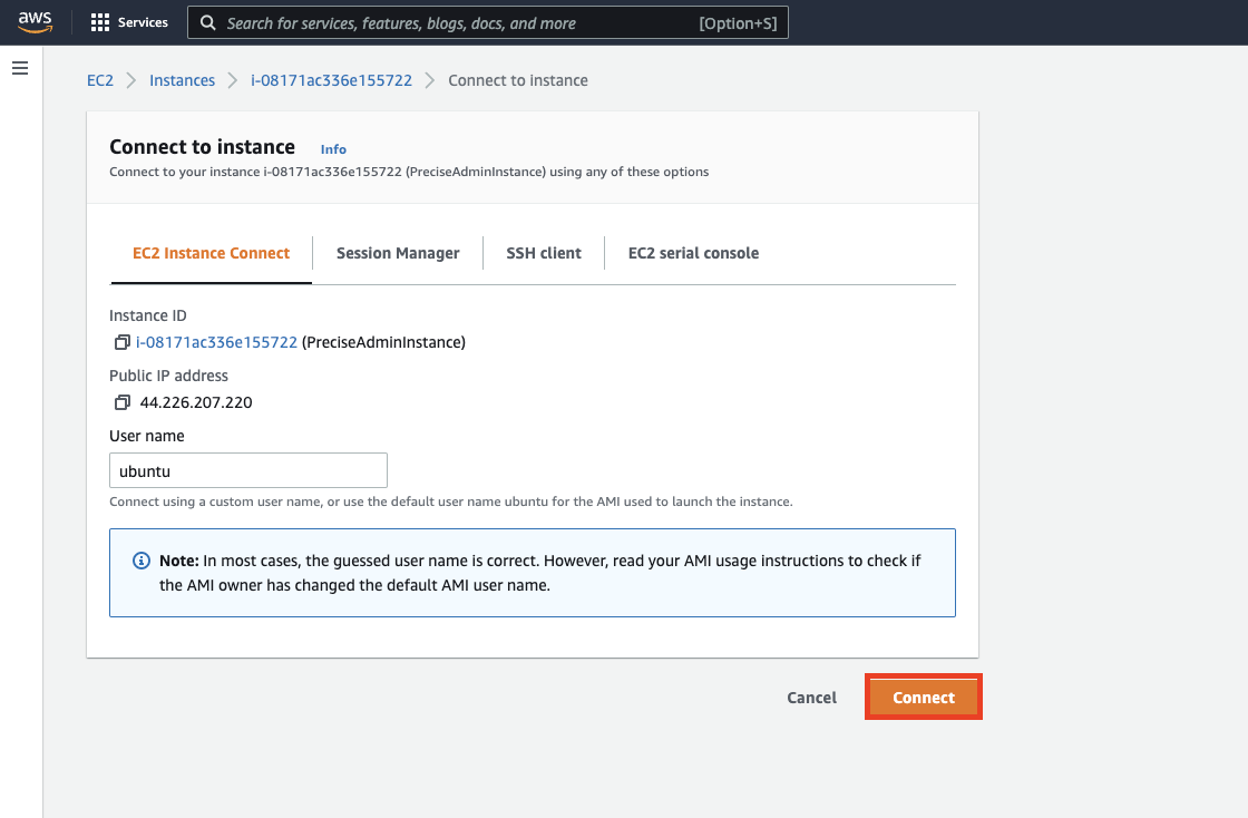 EC2 Instance connect